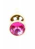 MyLove Toys - Jewellery Gold BUTT PLUG- Pink